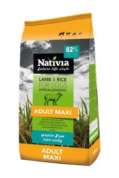 Nativia Dog Adult Maxi Lamb & Rice 15kg