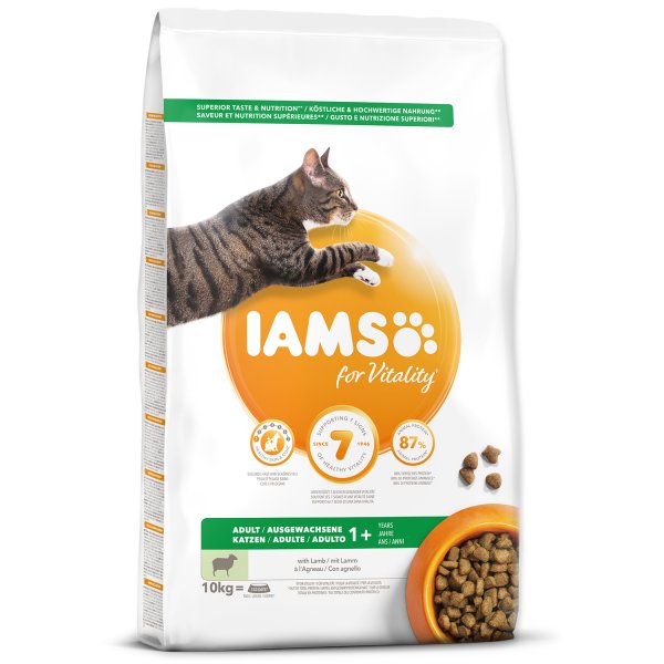 Iams Cat rich in Lamb 10kg