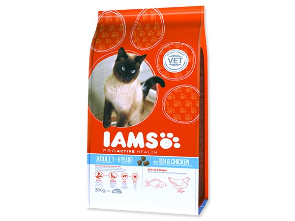 Iams Cat rich in Ocean Fish 3 kg