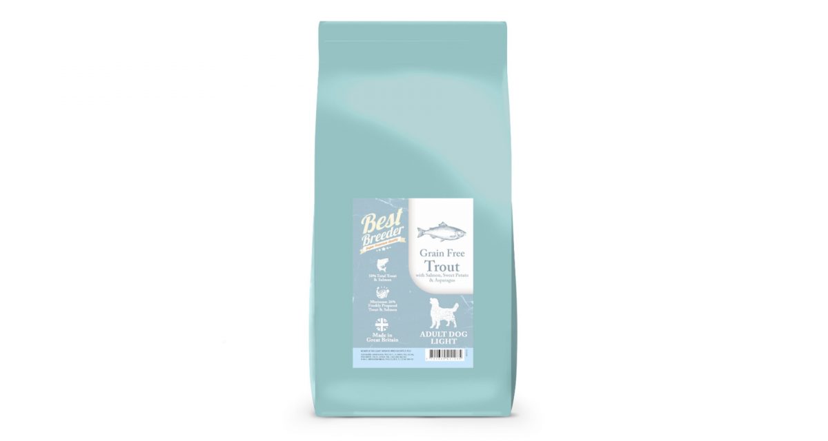 Best Breeder Grain Free Light Trout with Salmon, Sweet Potato & Asparagus 12 kg