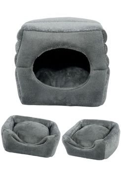 Pelech MADEMOISELLE 2IN1 CUBE šedá s glitry 35cm Zolux