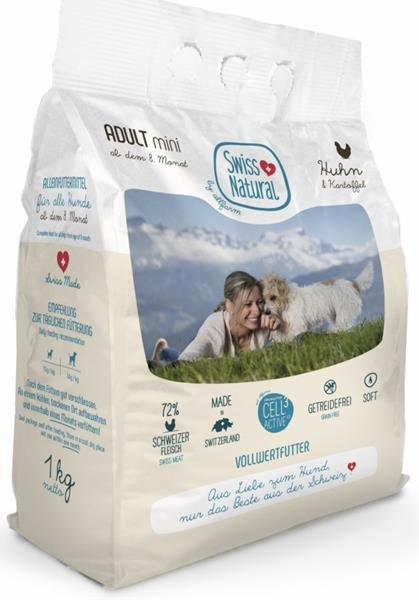 Swiss Natural Dog Adult Mini Chicken 1 kg