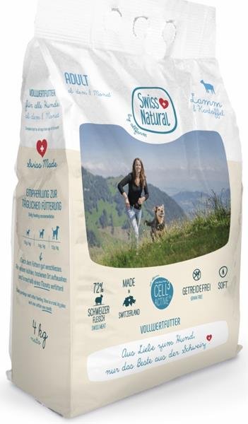 Swiss Natural Dog Adult Lamb 4 kg