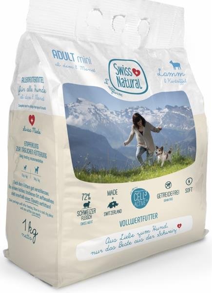 Swiss Natural Dog Adult Mini Lamb 1 kg