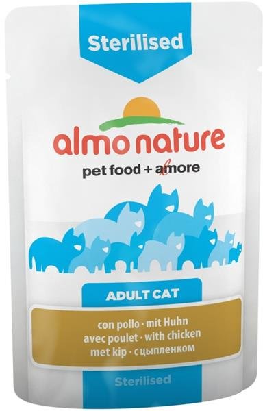 Almo Nature Daily Menu Functional cat kaps. Sterilised kuře 70g