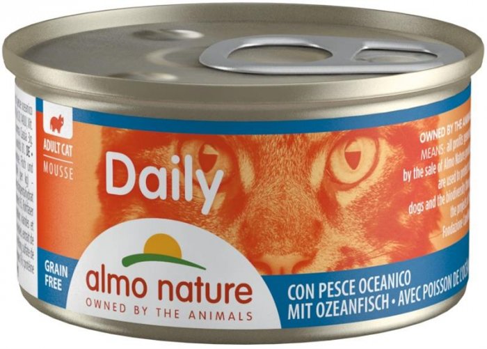 Almo Nature Daily Menu cat konz. mořské ryby 85g