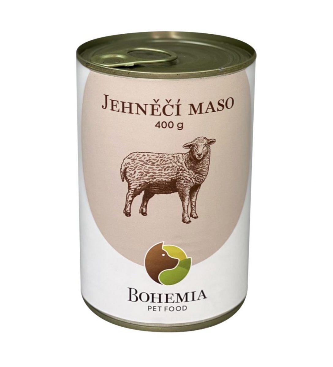 BOHEMIA Jehněčí maso ve vlastní šťávě 400g