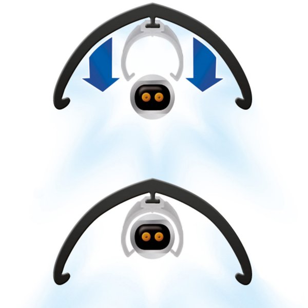 Náhradní úchytky JUWEL na reflektor T8 HiFlex plastové 4ks