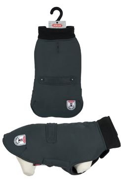 Obleček voděodolný pro psy RIVER černá 45cm Zolux