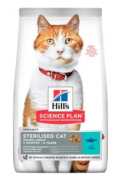Hill´s Fel. Dry Adult Young Sterilised Cat Tuna 15kg