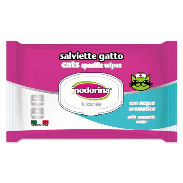 Ubrousky INODORINA pro kočky 40ks