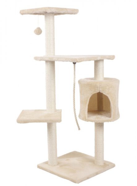 Škrabadlo pro kočky Hawaj 112 cm krémová