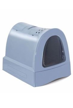 Wc kočka s výsuvnou zásuvkou pro stelivo Modrá IMAC 40×56×42,5