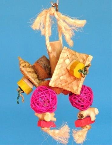 Hračka pták přírodní Monstrum Terra vel. S