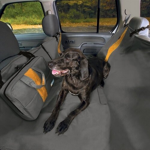 Kurgo Ochranný potah na zadní sedadla Wander Hammock - typ hamaka - charcoal