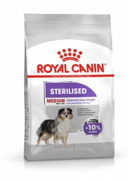 Medium Sterilised granule pro kastrované střední psy 10 kg