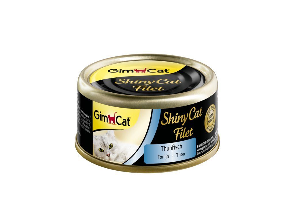 ShinyCat TUNA  FILLET ve vlastní šťávě 70 g