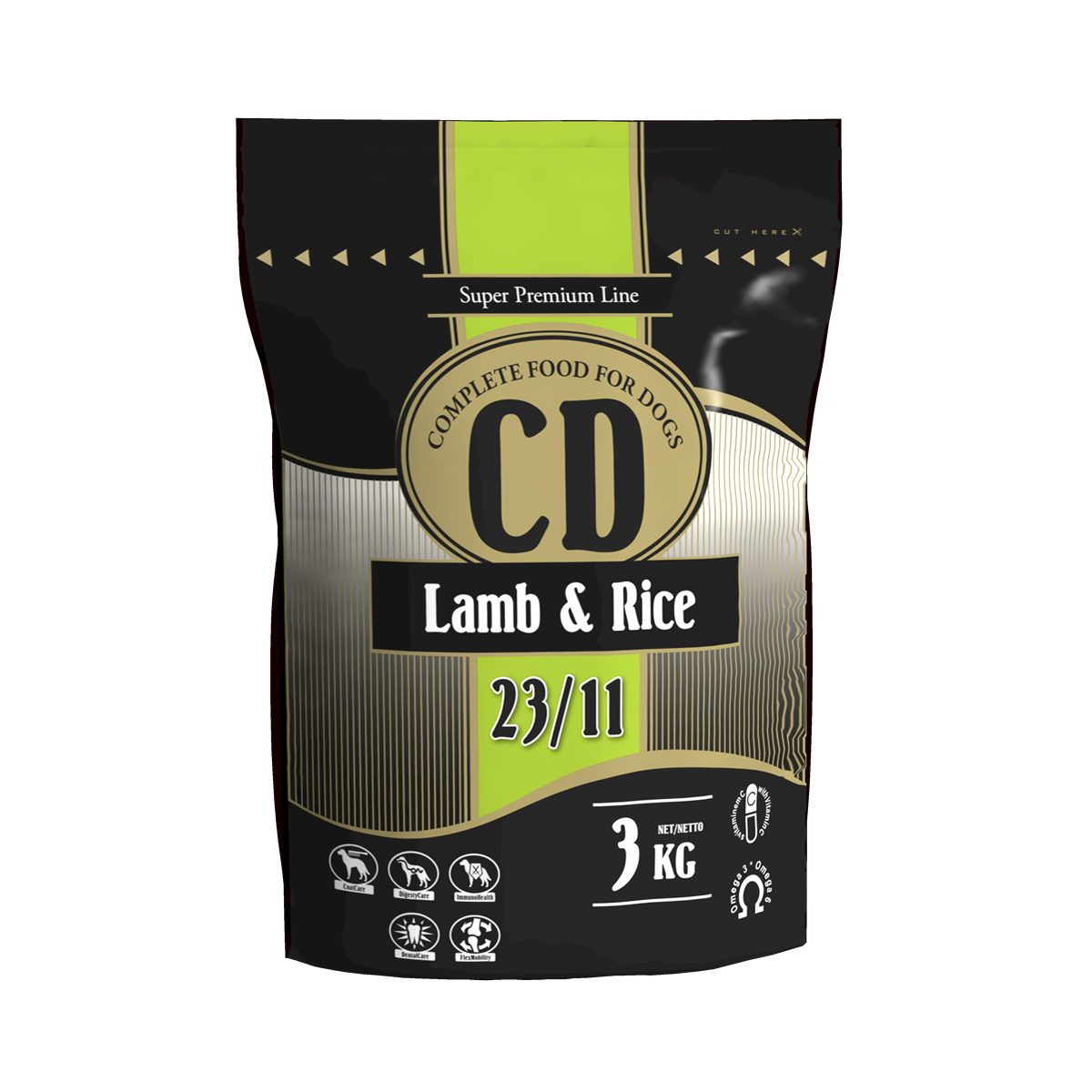 DELIKAN CD Lamb+Rice 3kg