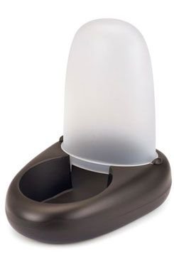 Miska plast pes se zásob.na vodu i krmivo 3l hnědá IMA