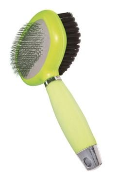 Kartáč oboustranný žíně+jemné drátky 13x14,5cm GLAMGEL