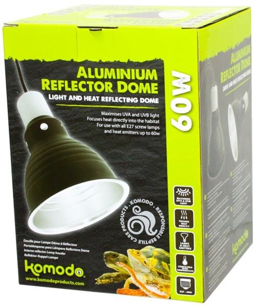 Reflektor hliníkový Komodo 18x14x14cm, 60W