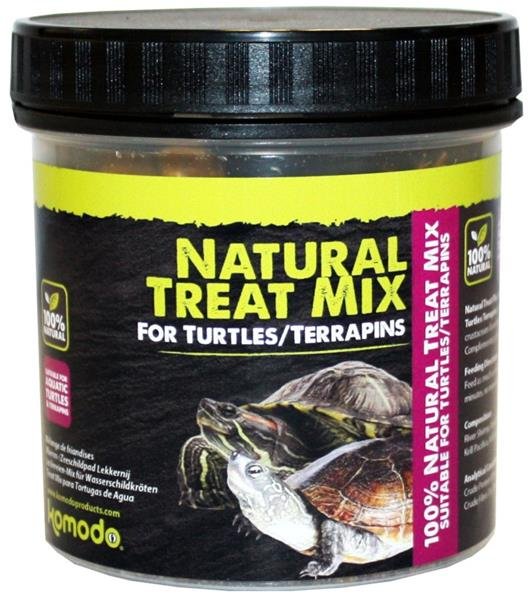 Komodo Natural Treat Mix - vodní želva, přírodní pamlsek 40g