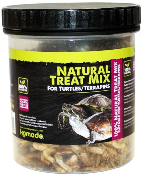Komodo Natural Treat Mix - vodní želva, přírodní pamlsek 80g