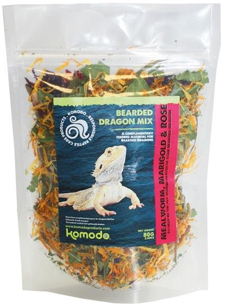 Komodo Bearder Dragon Mix - agama 40g