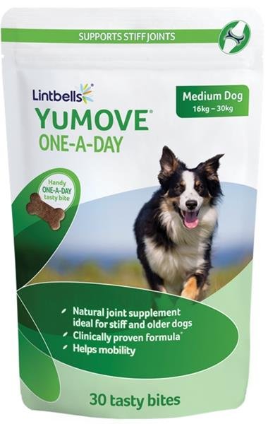 Lintbells YuMOVE M One-a-day 30 žvýkacích kousků