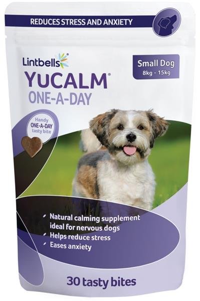Lintbells YuCALM S One-a-day 30 žvýkacích kousků