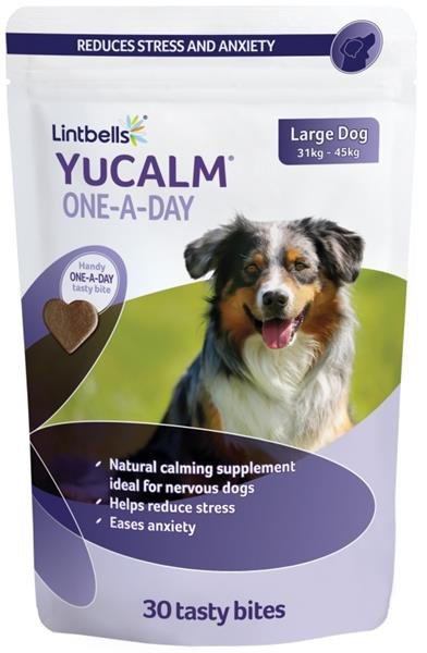 Lintbells YuCALM L One-a-day 30 žvýkacích kousků