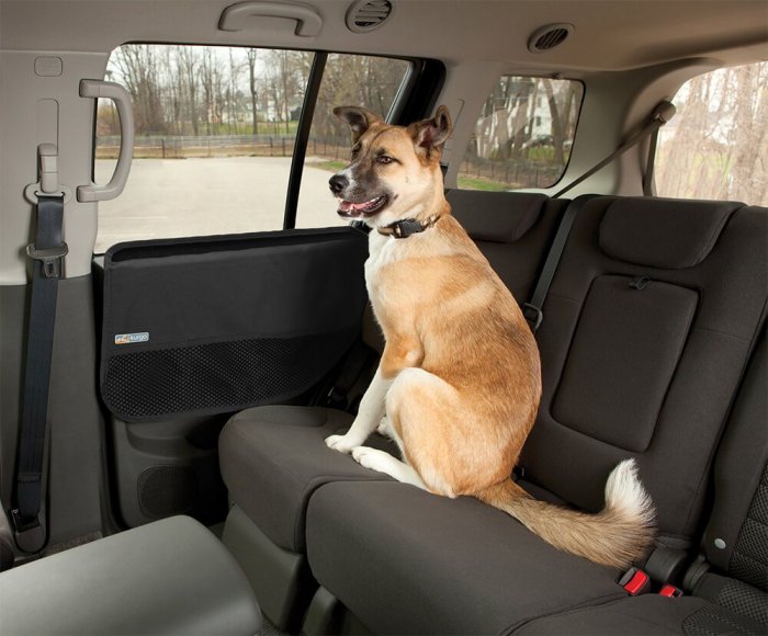 Kurgo Kryty na dveře Car Door Guard 2 ks černá