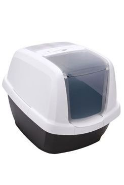 WC kočka s filtrem a lopatkou antracit 62x49,5x47,5cm