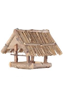 Brapta Krmítko pro ptáky dřevěné přírodní