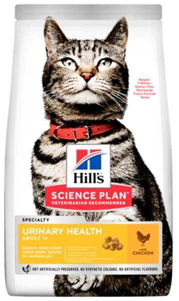 Hills Science Plan Feline  Adult Urinary Health Chicken 3 kg NOVÝ