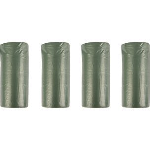 Flamingo Sáčky na psí exkrementy biologicky rozložitelné zelené 4x15ks 22x32cm