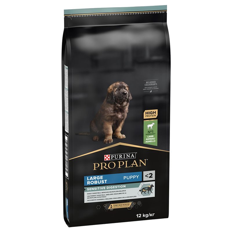 PRO PLAN LARGE PUPPY Robust SENSITIVE DIGESTION Lamb 12 kg