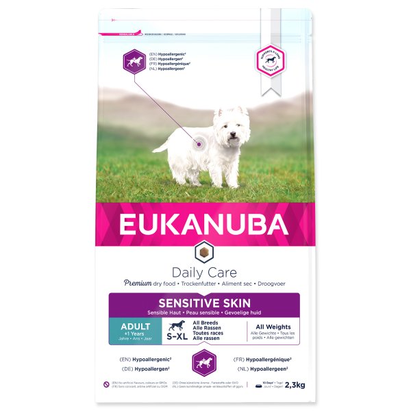Eukanuba Daily Care Sensitive Skin 2,3kg