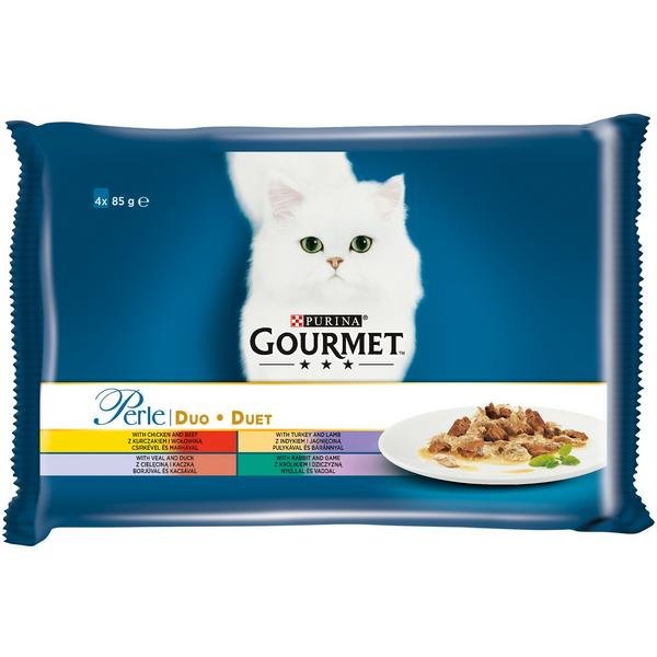 Gourmet Perle Duo Multipack Masove Duo 4x85g