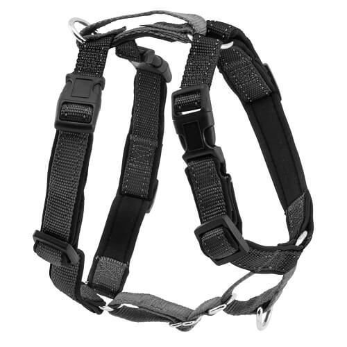 PetSafe postroj pro psy 3v1, Harness and Car Restraint, černý, velikost M