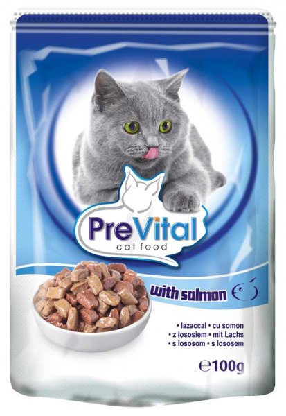 PreVital kapsa kočka losos 100g