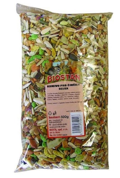 BIOSTAN  ČINČILA DELUXE 500g