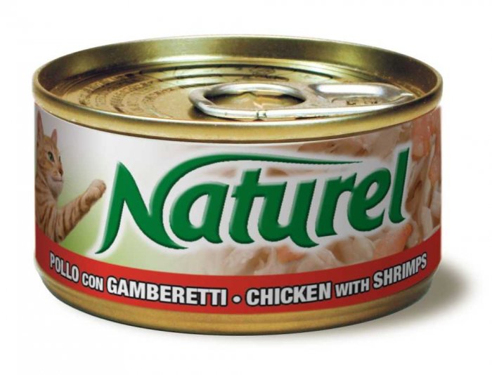 Naturel cat Chicken with Shrimps 70g