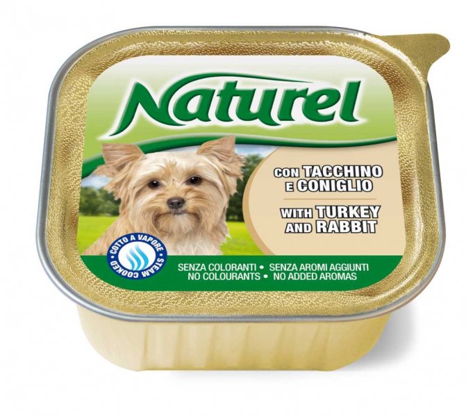 Naturel dog vanička Turkey&Rabit 150g