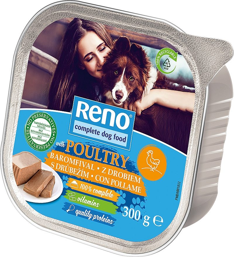 RENO vanička DOG DRŮBEŽÍ 300g