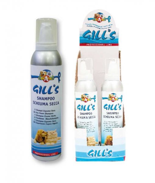 GILLS Dry Foam-SUCHY šampon-pěnový 250ml