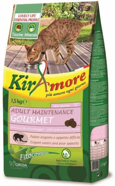 Kiramore Cat Adult Maintenance Gourmet 1,5kg-12350
