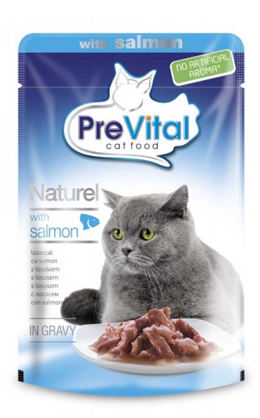 PreVital Fillet kočka losos, kapsa 85 g