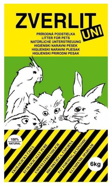 ZVERLIT UNI zelený-univerzální podestýlka 6kg