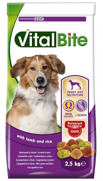 Vitalbite granule pes jehněčí+rýže 2,5kg